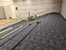Carpet Aisle Lighting Rails 1