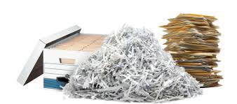 Paper shredding