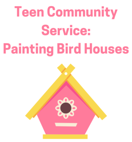 painting bird houses