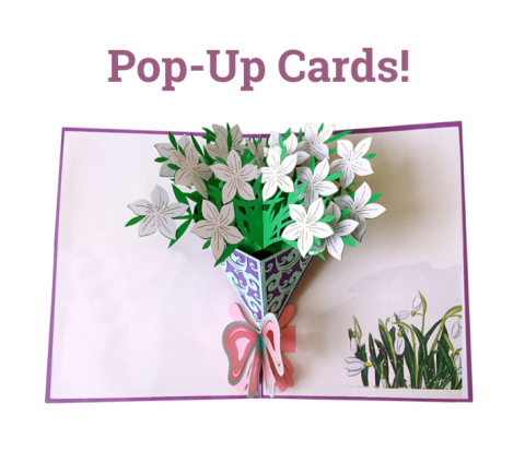 pop-up cards!
