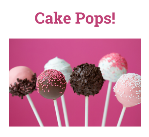 cake pops