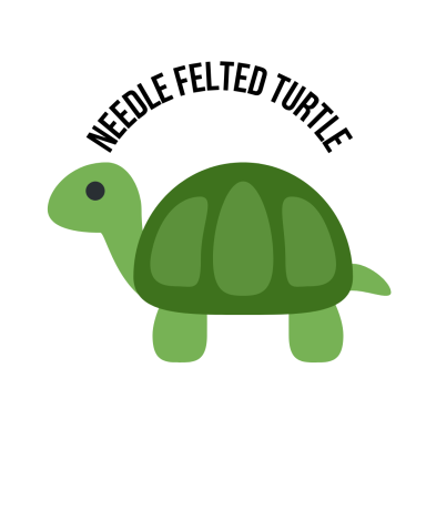Needle Felted Turtle