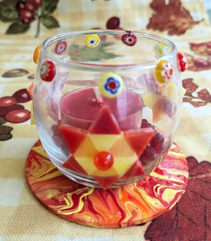 Mosaic Tea light holder