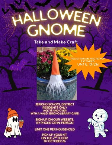 Halloween Gnome Craft