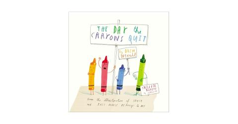 book cover the day the crayons quit