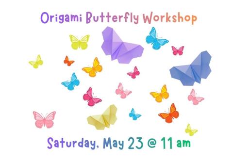 origami butterflies