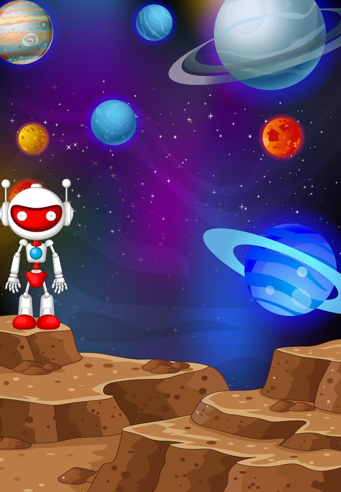 Robot on Mars