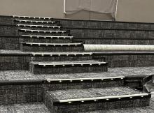 Carpet Aisle Lighting Rails 1