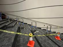 carpet aisle lighting rails 2